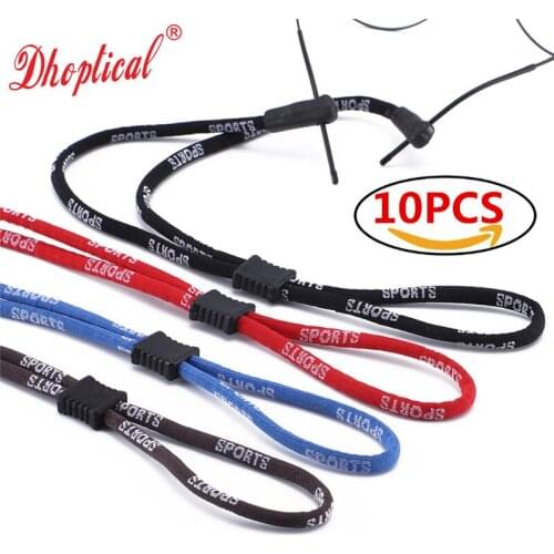 10pcs eyeglasses sport cord eywear holder for sport avoid glasses slip by dhoptical