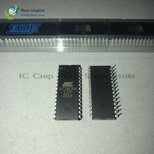 10/PCS AT28C64-12PI AT28C64 DIP28 Integrated IC Chip New original
