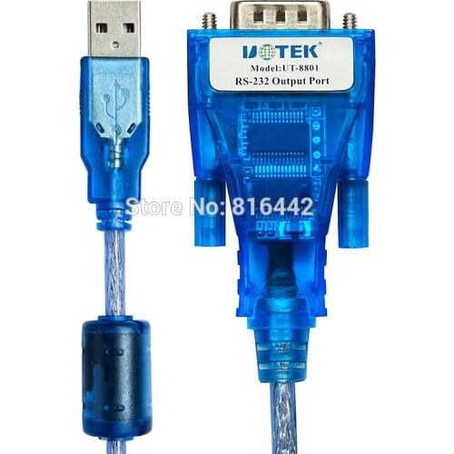 Usb to rs232 serial line USB2.0 9-pin serial cable com port USB TO DB9 converter rs232 cable