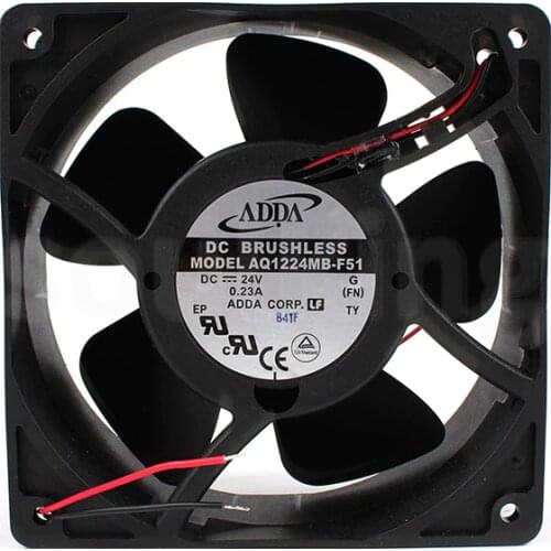 AQ1224MB-F51 12038 24V 0.23A 3D fog mouser water-proof humidifier fan 6 Month Warranty