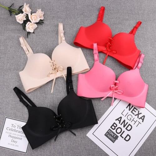 Sexy Bras For Women Push Up Bra Wire Free Lingerie Bandage Seamless Bralette 3/4 Cup Cotton Fashion high quality Underwear Hot
