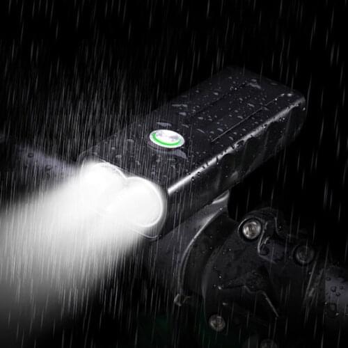 JLETOLI T6 LED Bike Light Road Bicycle Light USB Rechargeable Headlight Aluminum Alloy Front Cycling Flashlight 3.7V 1000 LM