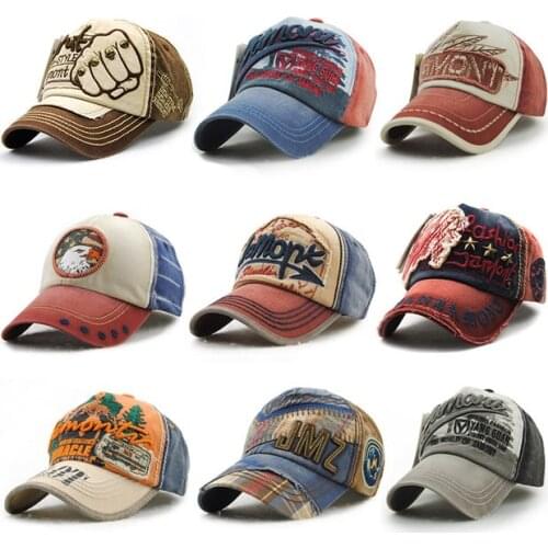 Personality Cowboy Embroidered Baseball Hat Male Curved Eagle Hat Teen Girl Fashion Cap