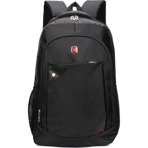 Fashion Backpack Bussiness Men Backpack Antitheft Laptop Shoulder Bags Solid Color Casual School Bags Teenager Boys Mochilas