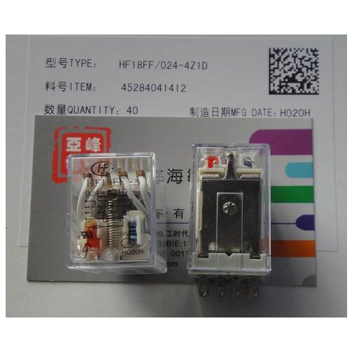 NEW relay HF18FF 024-4Z1D HF18FF-024-4Z1D HF18FF-0244Z1D DIP14 10PCS/LOT