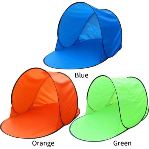 Portable Baby Beach Tent Foldable Quick Automatic Opening Pop-Up UV Blocking Tent Summer Sun Shelter Tent For Fishing Hiking