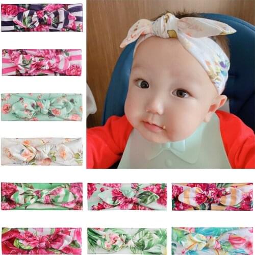 20 Colors Newborn Baby Headbands Children Seamless Super Soft Cotton Hairband Princess Hair Accessories Turban Knotted Hairbands