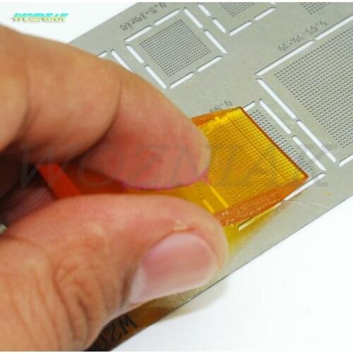 Wozniak 3pcs Special solder silicone scraper security Soft blade With steel net Solder paste Tin removing knife Maintenance tool