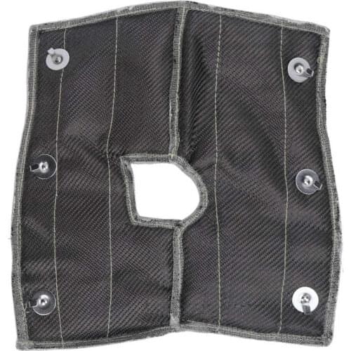 Turbo Heat Shield Turbocharger Cover Carbon Fiber Material Practical for Automobile for Replacement for Greddy Turbo Assembly