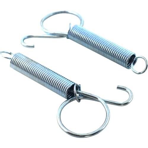 8.5CM Metal stamping parts Rabbit Bird animal Extension cage spring lock with hook cage Accessories