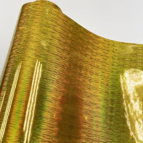 50CMX300/600Cm Glossy Brushed Gold Silver Car Wrap Vinyl Motorcycle Stickers Decals DIY Car Styling Wrapping Foil