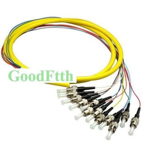 Fiber Optic Pigtail ST UPC SM 12 cores distribution 0.9mm GoodFtth 0.5-3m