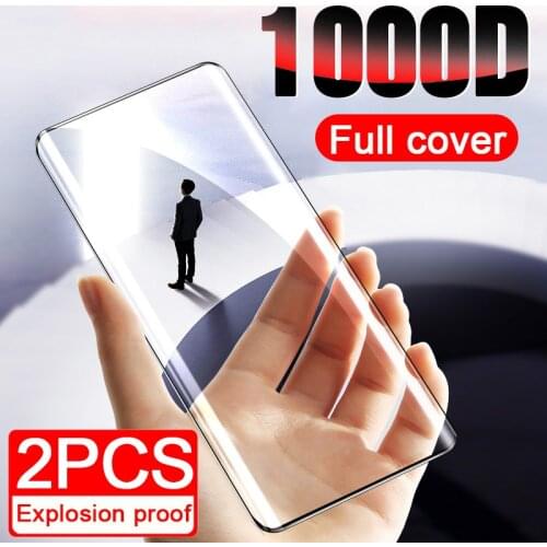 2Pcs Full Cover Protective Glass On For Huawei P40 P30 P20 Pro Lite Screen Protector For Huawei Mate 10 20 30 Pro Tempered Glass