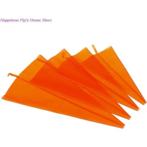 1*Confectionery Bag Silicone Icing Piping Cream Pastry Bag Nozzle DIY Cake Decorating Baking Decorating Tools Dropship