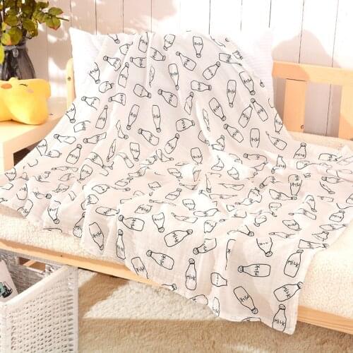 100%Cotton Baby Muslin Blanket 2pcs Infant Swaddle Towel For Newborns Swaddle Blankets Multi-use Kids Baby Bedding Blankets