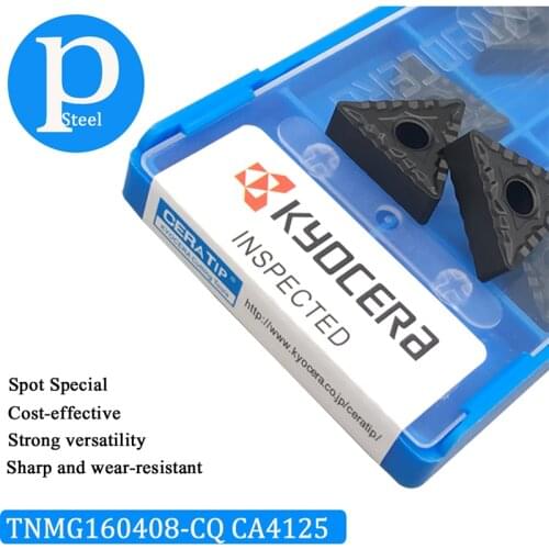 100% Original 10PCS TNMG160408 CQ CA4125 External Turning Tools High quality TNMG 160408 Carbide insert Lathe cutter Tool