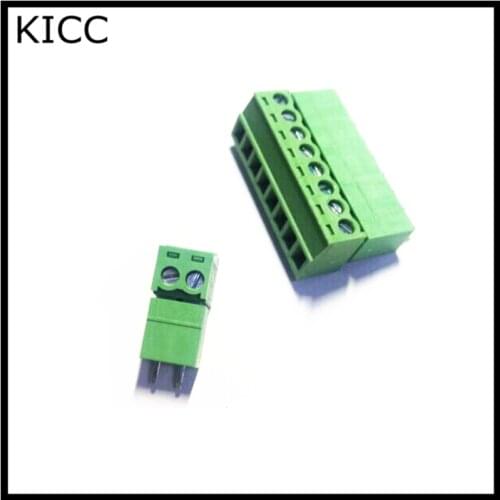 15EDG3.81 2P Straight pin Connecting terminal 2EDGK 3.81mm 2Pin Connector 2EDG3.81-2PV Plug+Socket 10Sets