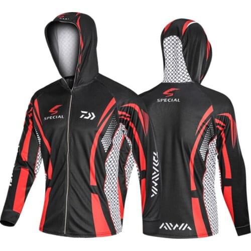 2019 Daiwa Fishing Clothing Long Sleeve Men Jacket Sunproof Breathable Coat Fishing Shirt For Trekking Climbing Fishing Clothes