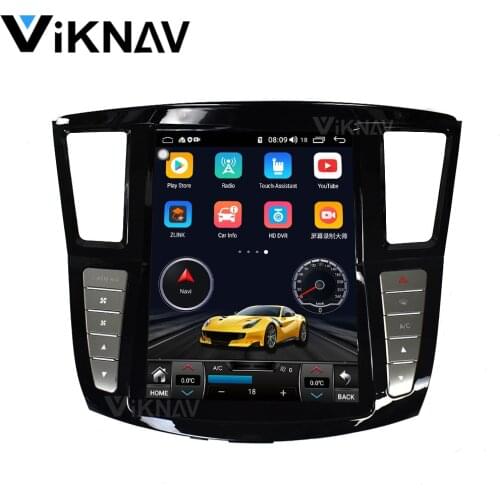 Car Radio for Infiniti QX60 JX35 2014 2015 2016 2017 2018 2019 Android Stereo Receiver Multimedia Player GPS Navigation 2 Din