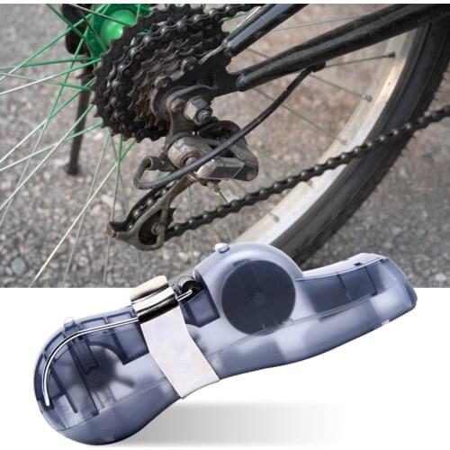 Mountain Bike Chain Cleaner Bike Chain Cleaning Tool Scrubber Cleaner For Chain Maintenance Bicycle Accessories