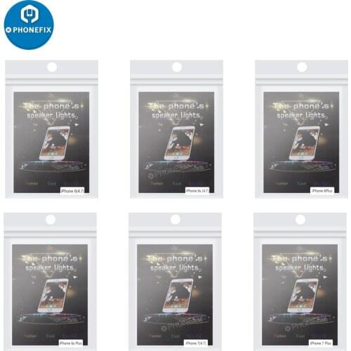 Colorful Loud Speaker Light Motion Sensor Cable Intelligent Phone Music LED Light Flex Cable for iP 6-7p Shining Glowing Lamp