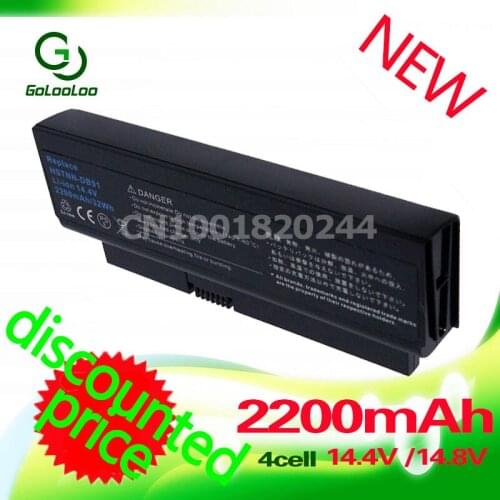 Golooloo 2200MaH 14.4v 4cell Laptop battery for HP ProBook HSTNN-DB91 HSTNN-OB91 HSTNN-XB91 4210s 4310s 4311s 14.4V 2200MAH