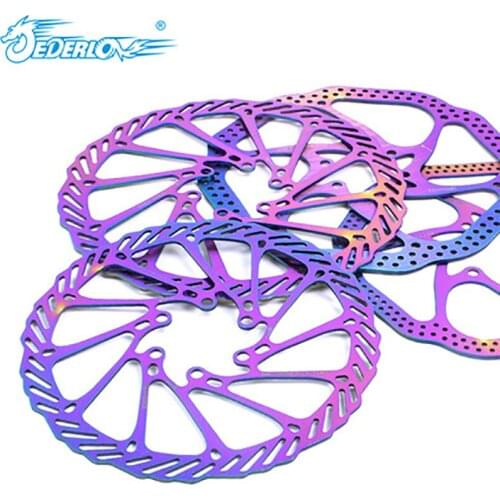 JEDERLO bicycle colorful mountain bike six nail hollow disc brake disc disc HS1/160/G3/180