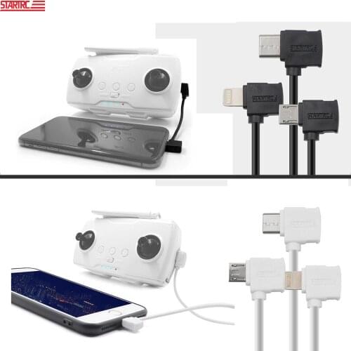 Micro IOS Type-C OTG Cable Remote Controller Data Cable Line 10CM 30CM For Hubsan Zino Drone RC Transmitter Accessories