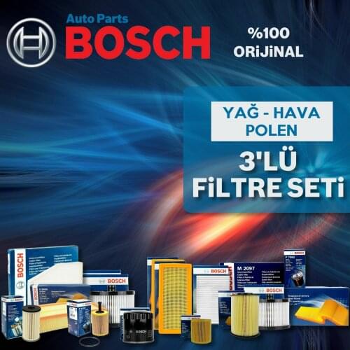 For Toyota Corolla 1.6 Bosch Filter Care Set 2003-2007