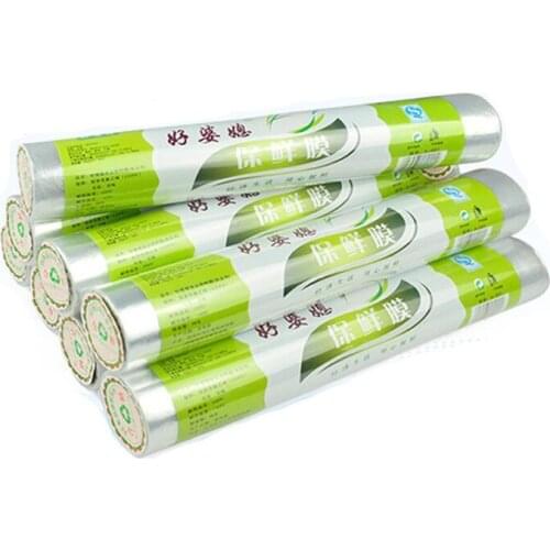 Food Fresh Keeping Saran Wrap Kitchen Tools Reusable Food Wraps Seal Cover Stretch Food Storage Container Kitchen Accessories