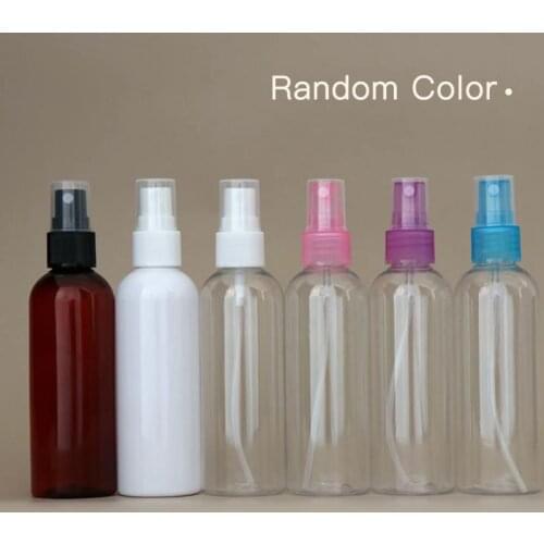 120ML Transparent Plastic Refillable Bottles Travel Atomizer Empty Spray Bottles Skin Care Tool Portable Dropshipping TSLM1