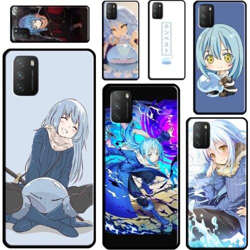 Rimuru Tempest Anime For POCO X3 Pro M3 F1 F2 F3 Phone Case For Xiaomi Mi 11 Lite 9 10 A3 Mi 11 Ultra 10T Pro