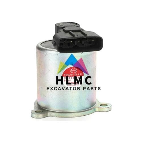 SK200-8 SK250-8 SK260-8 Excavator J05E J08E EGR Solenoid Valve 256120-E0133 135000-7303