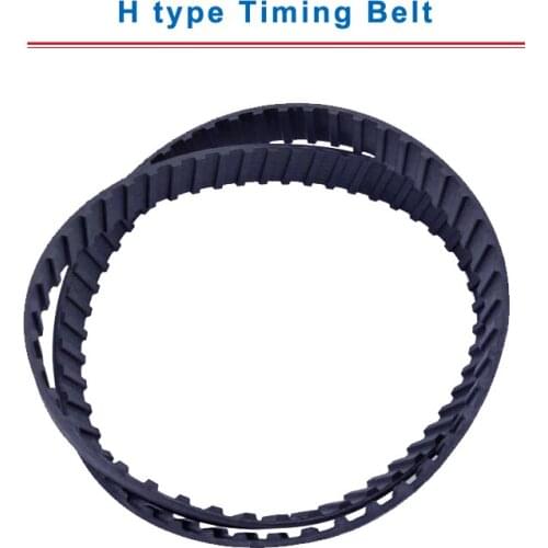 H type timing belt model-200H/205H/210H/215H/220H/225H/230H/235H trapezoid teeth belt teeth pitch 12.7 mm width 25/30 mm