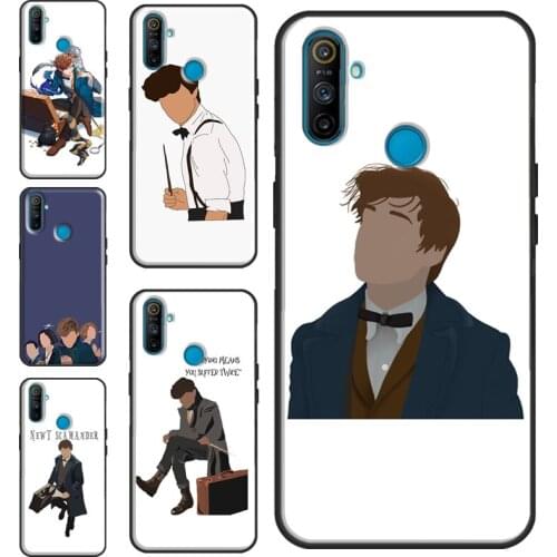 Newt Scamander For Realme 8 Pro 6 7 Q3 Pro GT Neo C15 C3 C21 C11 Phone Case For OnePlus 9 Pro 8 7T 8T 9R