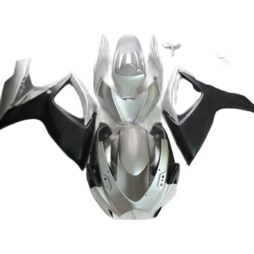 Injection Brand New Fairings for SUZUKI GSXR 600 750 2006 2007, Black Silver fairing kit GSXR600 GSXR750 06 07 PL286