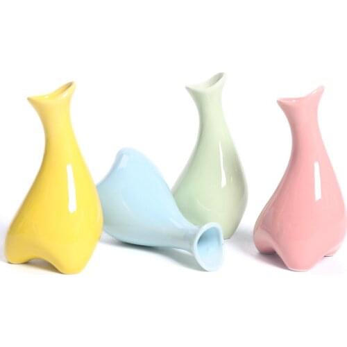 Nordic Ceramic Vases Tabletop Vase Home Decoration Flower Vase Fashion Modern Fashion Style Flower Vase For Home Decor