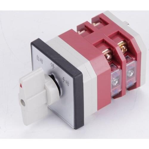 LW12-16/2 3 files, 2 sections of universal switch, reverse clockwise, manual, automatic, positive and reverse rotation