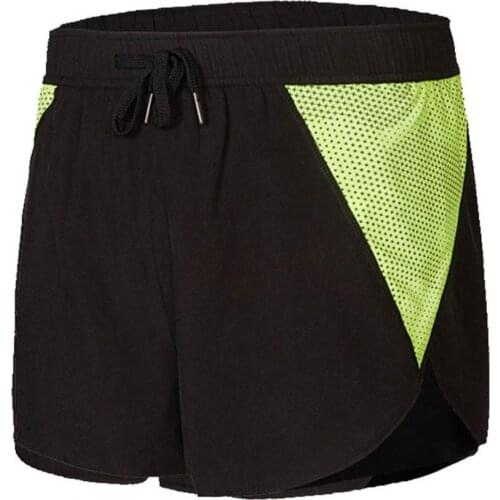 Men Fitness Shorts Summer Casual Block Quick Dry Breathable Shorts Elastic Waist Drawstring Plus Size Shorts for Training