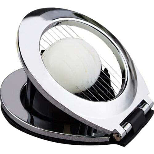 Stainless Steel Cutter New Mushroom Hot Boiled Tool Novelty Section Cutter Kitchen Egg Slicer Pop Kitchen Accessories
