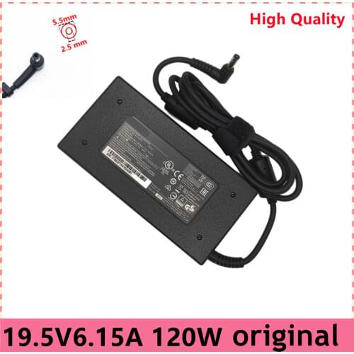 Original 19.5V 6.15A 120W AC Laptop Adapter Charger Power Supply For MSI GE70 GE60 GE72 GS70 GP60 GX60 W35 A12-120P1A A120A010L