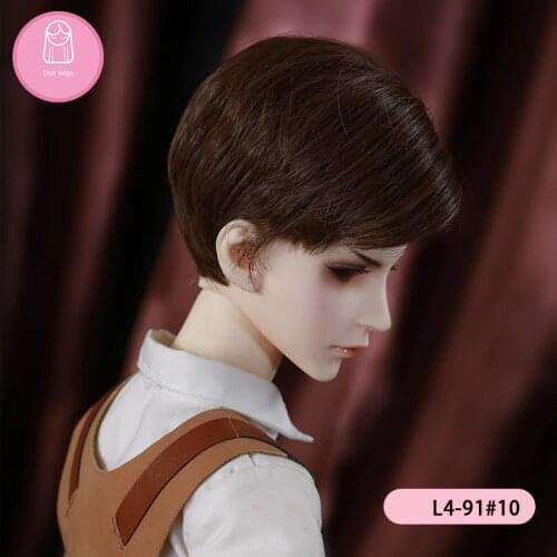 Wig For Doll BJD L3# free shipping size 9-10 inch 1/3 high-temperature wig long hair bjd sd doll Wigs in beauty handmade diy