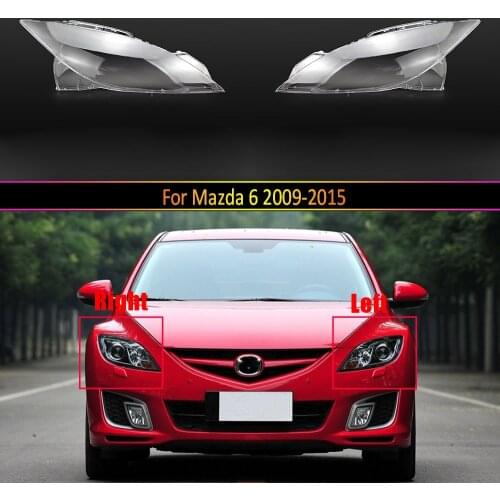 Headlamp Lens For Mazda 6 2009 2010 2011 2012 2013 2014 2015 2016 Headlight Cover Replacement Front Car Light Auto Shell