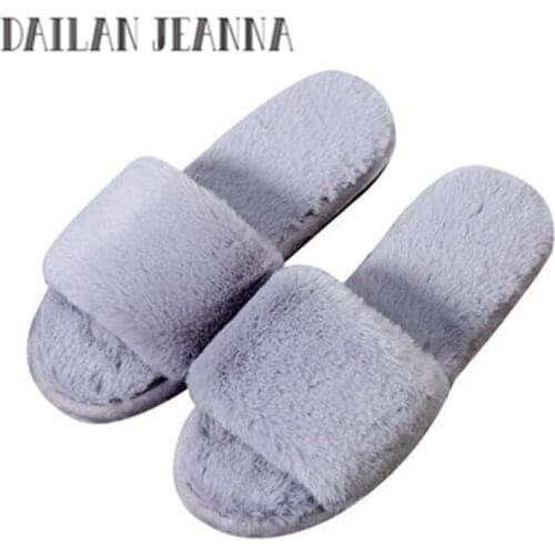 Popular Europeancotton slippers, womens thick bottom, winter home, indoor plush, word slippers, female winter, size 33-45