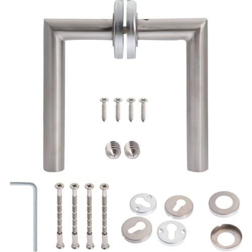 Handle Door Sliding Interior Door Handles 1 Set Household Accessories Entrance Gate Lever Knob for Bedroom Bathroom