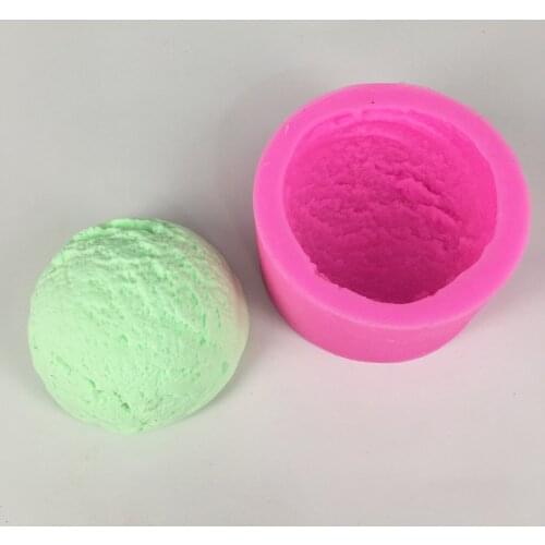 Ice Cream Ball Silicone Mold Simple Household Plaster Mold