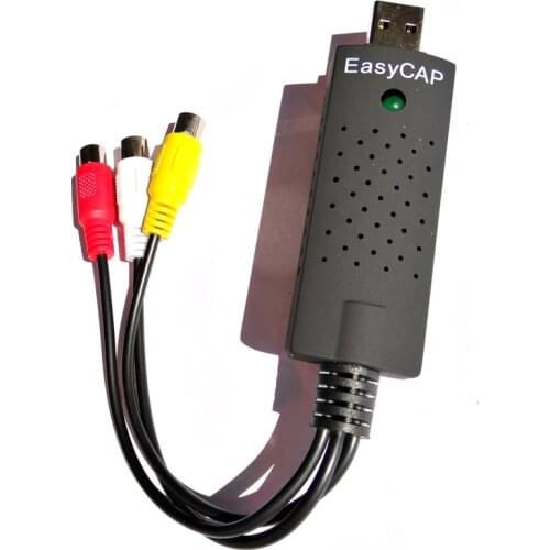 UVC USB2.0 Video capture RCA video capture for windows, mac, linux, 720P no driver required