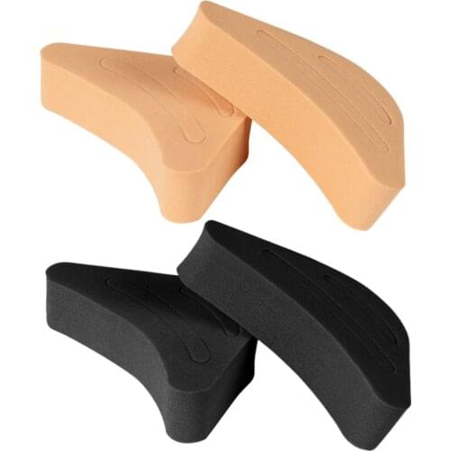 2Pcs/Pair Women High Heel Half Forefoot Insert Toe Plug Cushion Pain Relief Protector Big Shoes Toe Front Filler Adjustment With