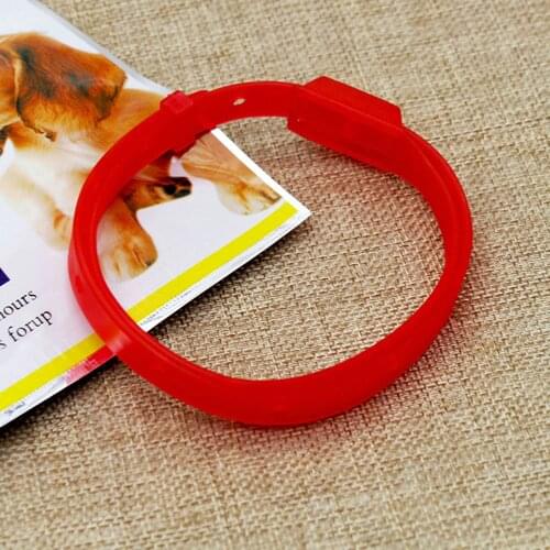 10pcs/lot Pet Safety Collar Dog Anti Flea Tick Mosquito Elimination Plastic Adjustable Effective Remedy Neck Free Shipping