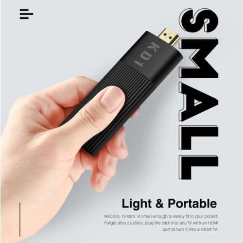 Mecool KD1 50pcs TV Stick Android 10 Amlogic S905Y2 TV Box Android 10.0 2G 16G G0gle Certified 1080P H.265 4K 2.4G&5G Wifi BT